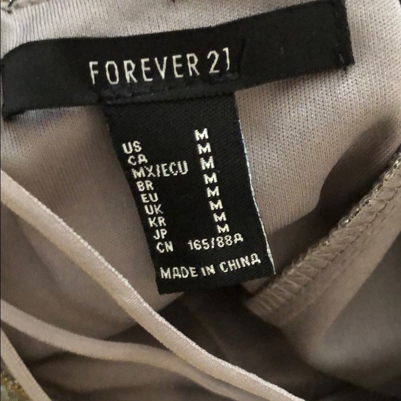 Forever 21 Metallic Dress - Picture 7 of 7